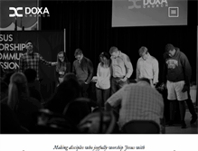 Tablet Screenshot of doxachurch.org